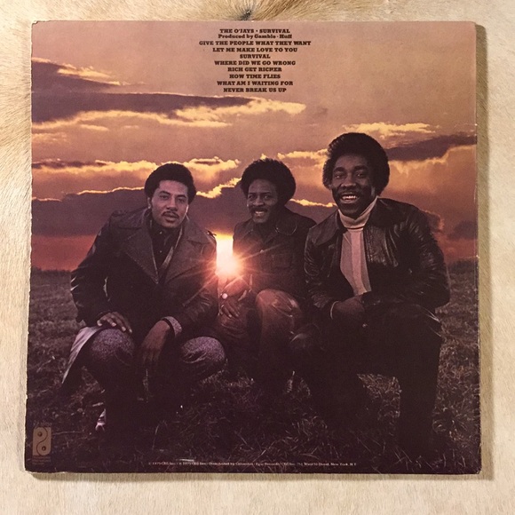 The O’Jays - “Survival” Vinyl LP - Picture 2 of 5